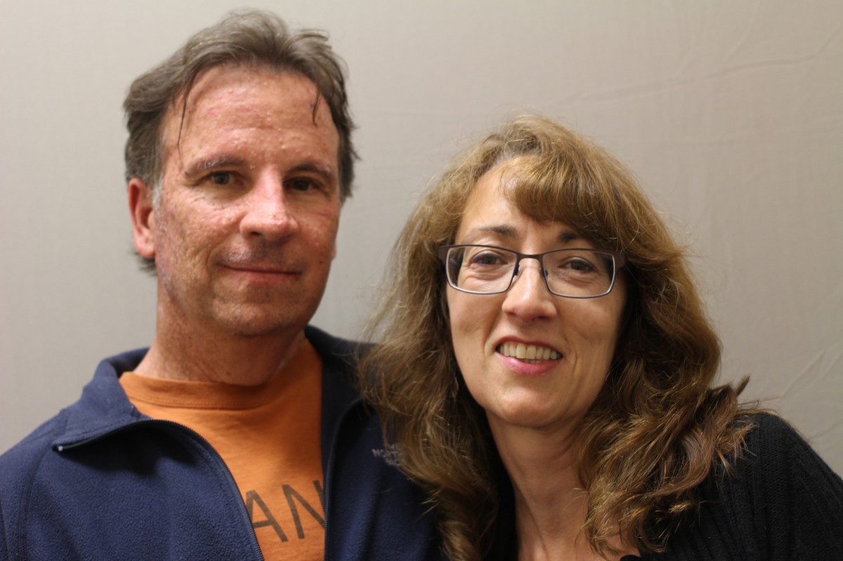 Vince Matulionis and Catherine Hinrichsen talked about ending homelessness in their StoryCorps recording. Photo courtesy of StoryCorps.
