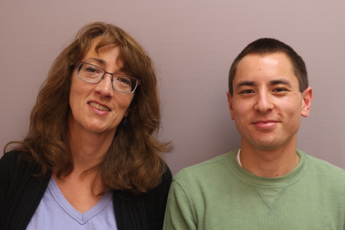 Ben Kastenbaum told Catherine Hinrichsen about his experience with homelessness as a child, and his love for adoptive parents who gave him a safe home. Photo credit: StoryCorps.